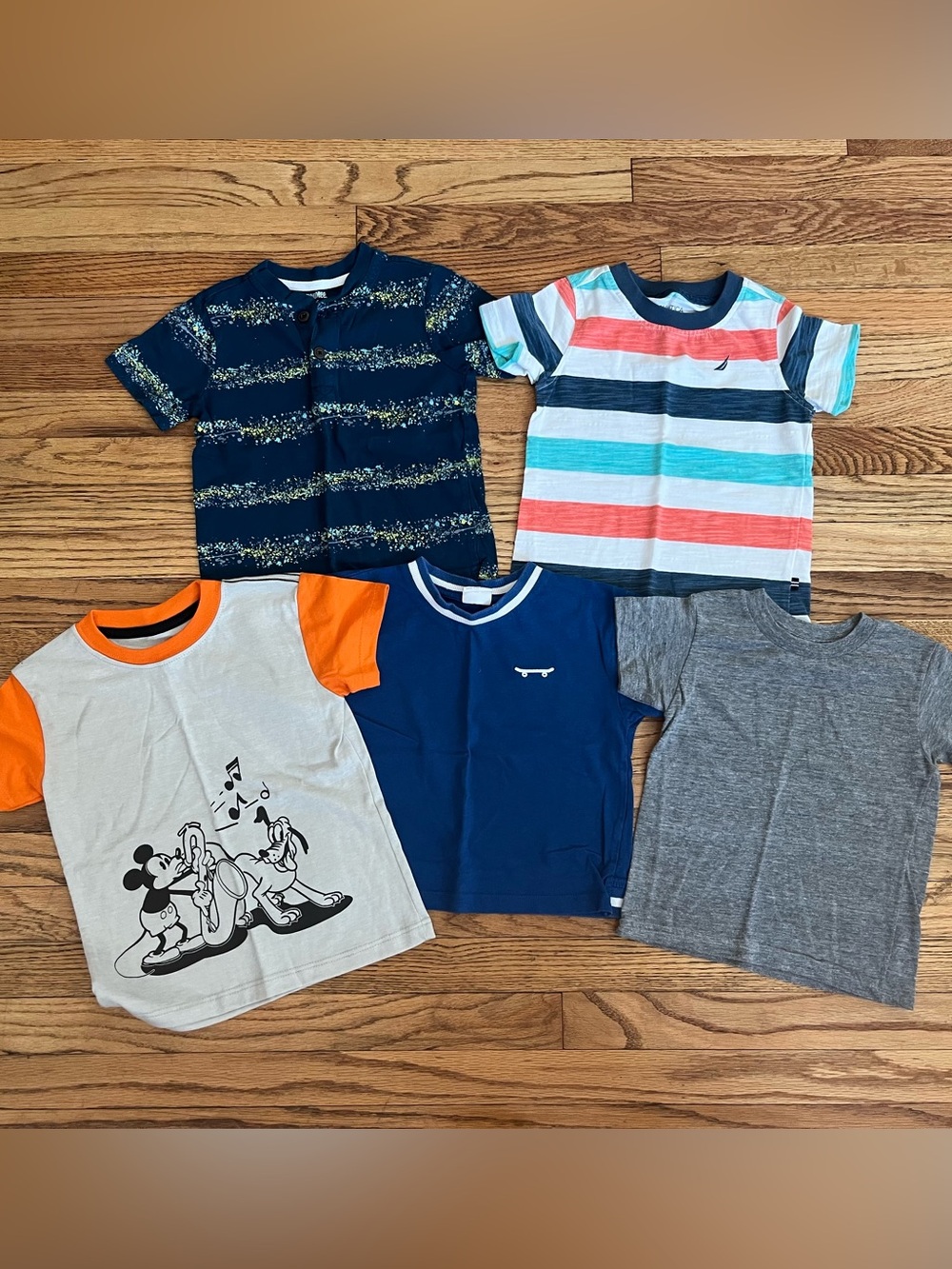 Assorted Boys T-Shirts - Gymboree, Disney, Nautica, Valdés Espinosa Sz 2t